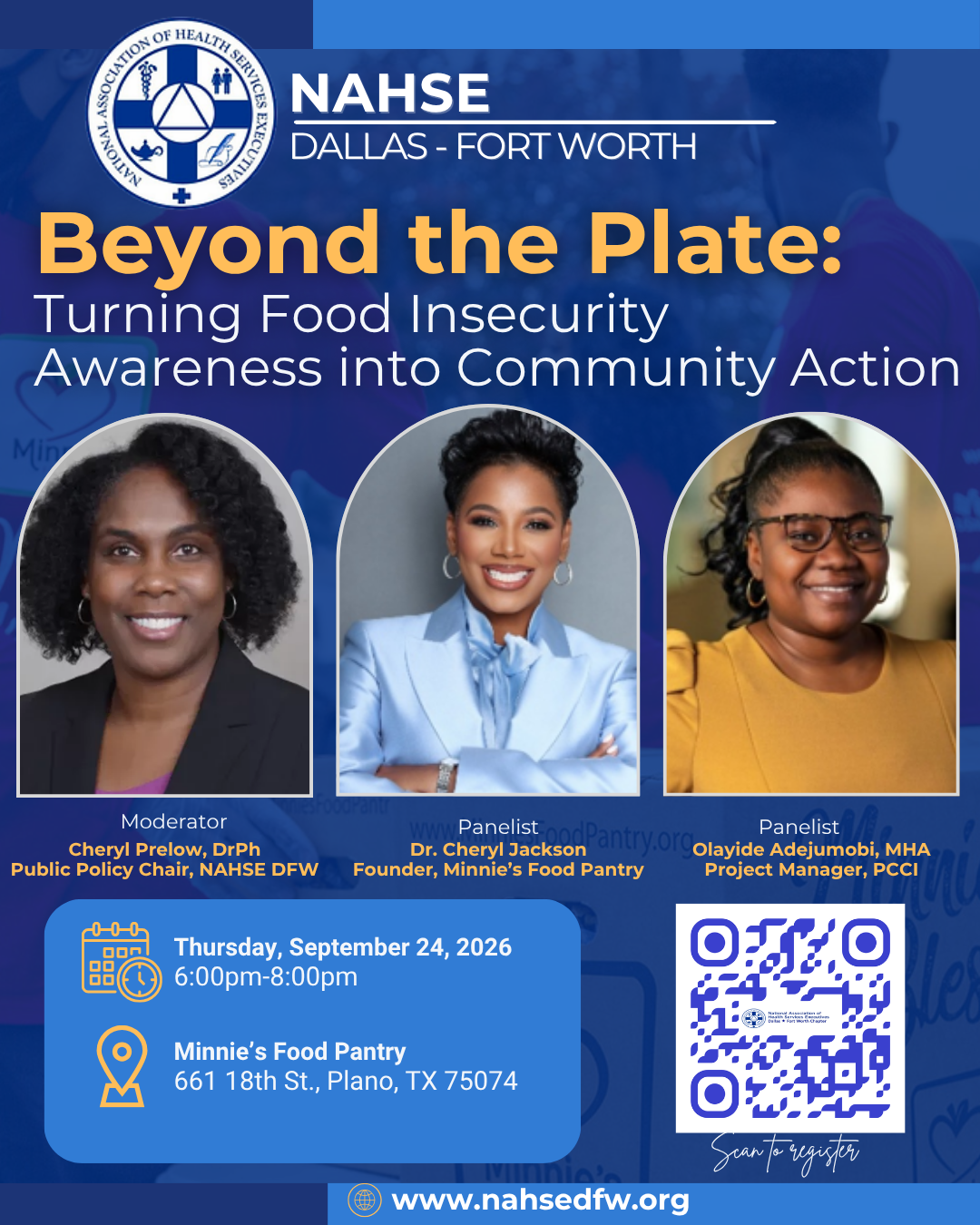 SDOH Series: Beyond The Plate: Turning Food Insecurity Into Community Action 2 Food Insecurity Panel 9.24.26