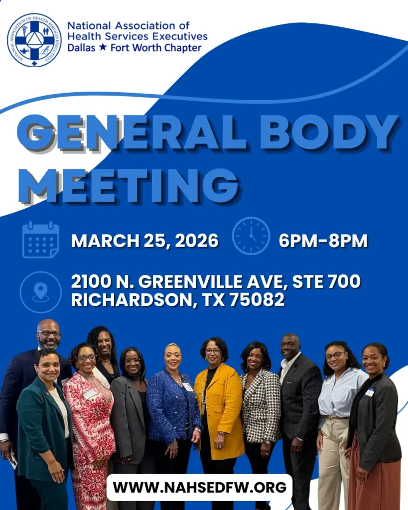NAHSE DFW 2026 General Body Meeting