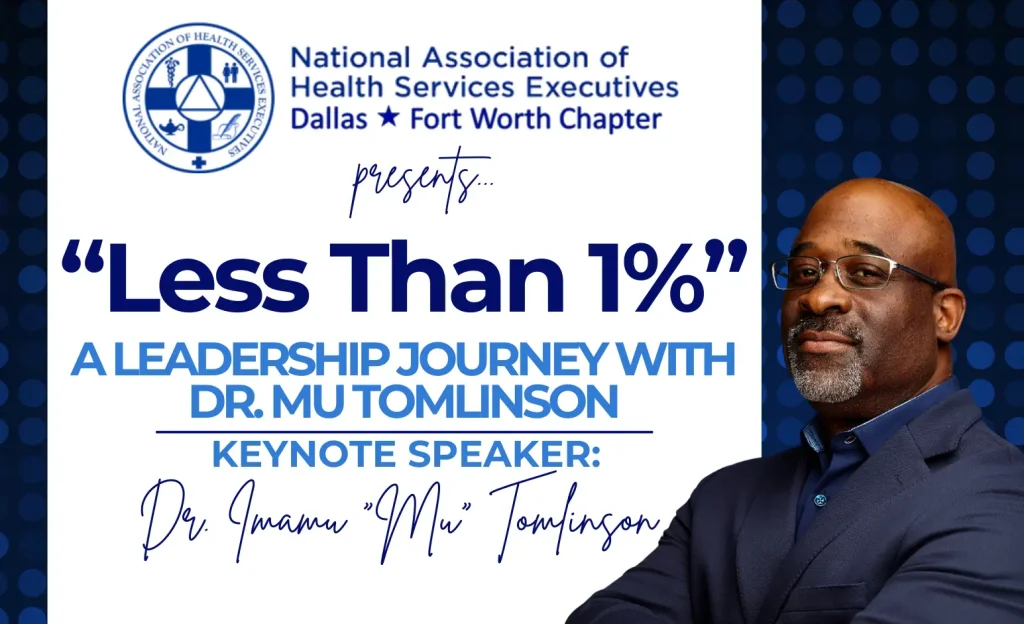 “Less Than 1%”: A Leadership Journey with Dr. Mu Tomlinson