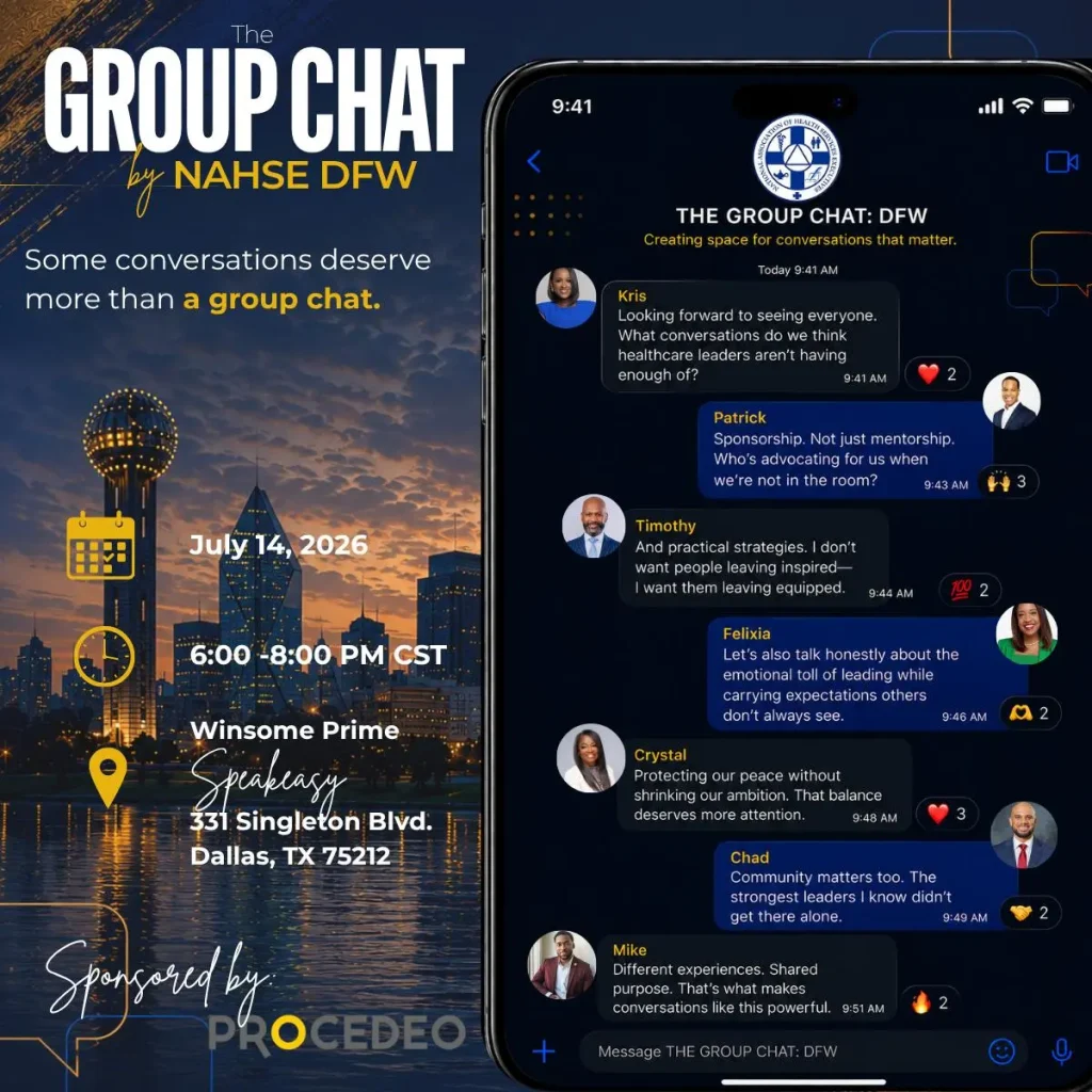 NAHSE DFW Presents: The Group Chat